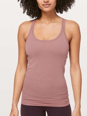 Lululemon Ebb To Street Tank II Sz 8 in Copper Coil
